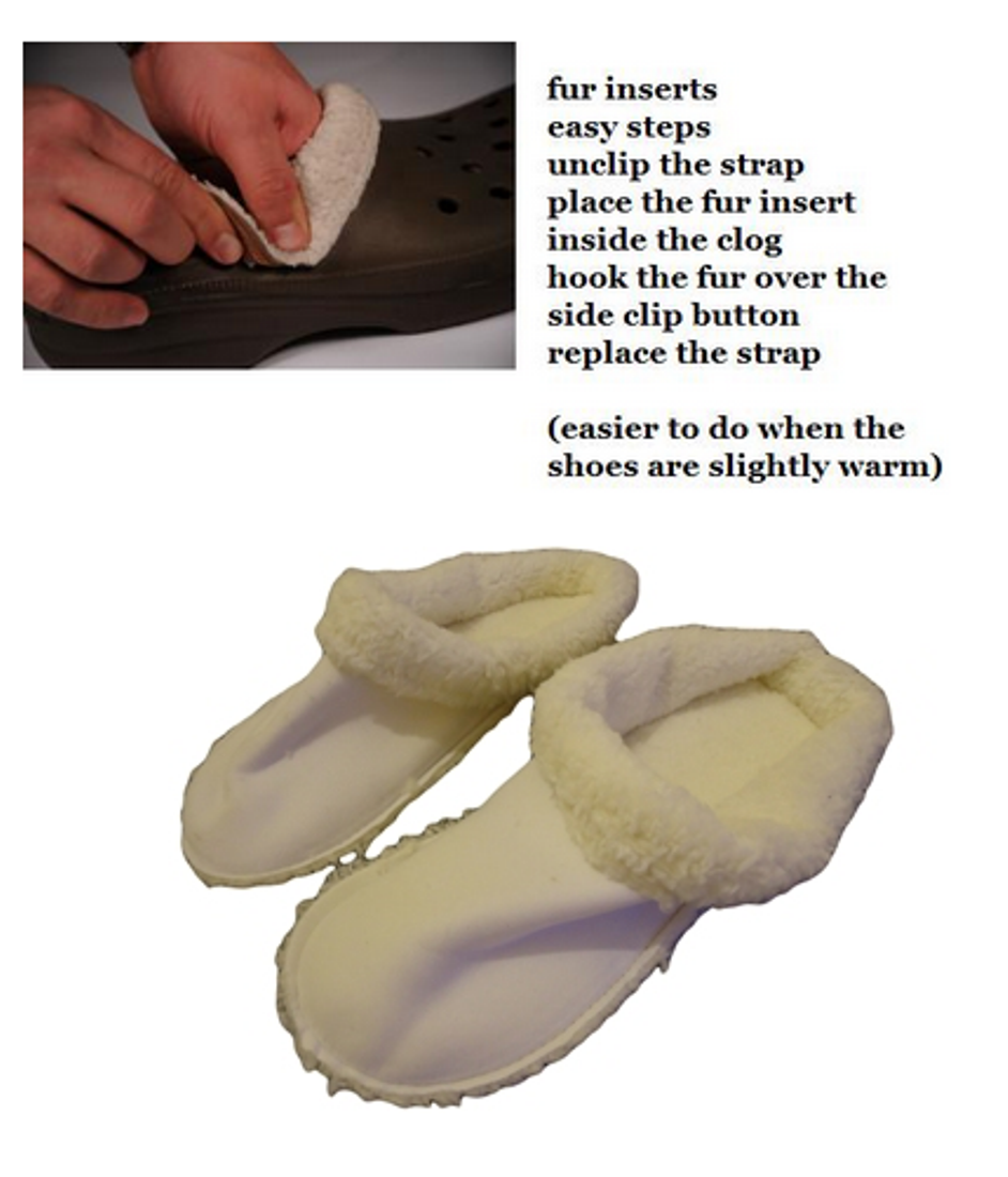 crocs with removable liners